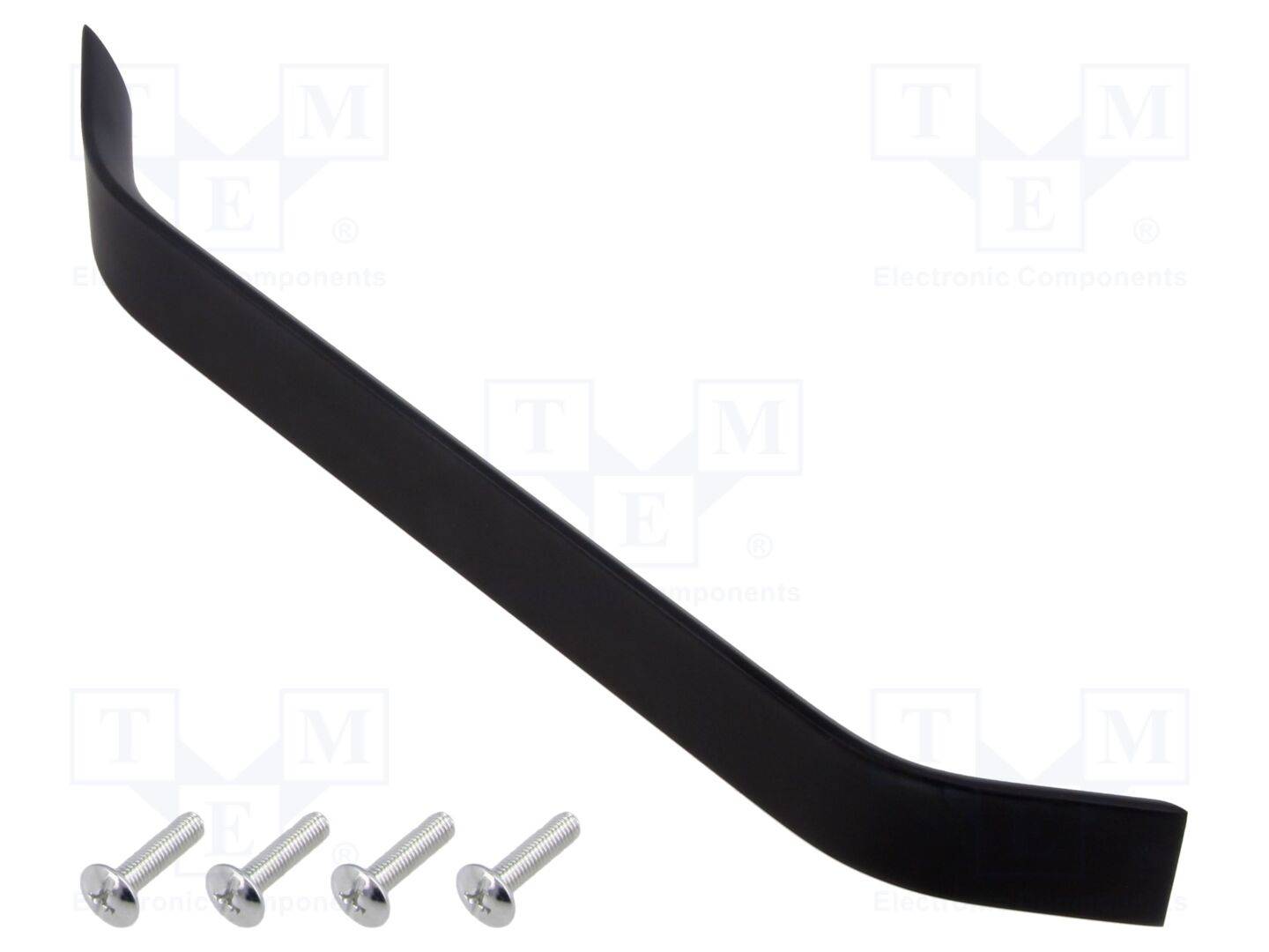 GTV Poland GTV-UA-00-33722420 Houder; aluminium; matzwart; H: 26,5mm; L: 244mm; W: 25mm; handgreep - 1 stuk-0
