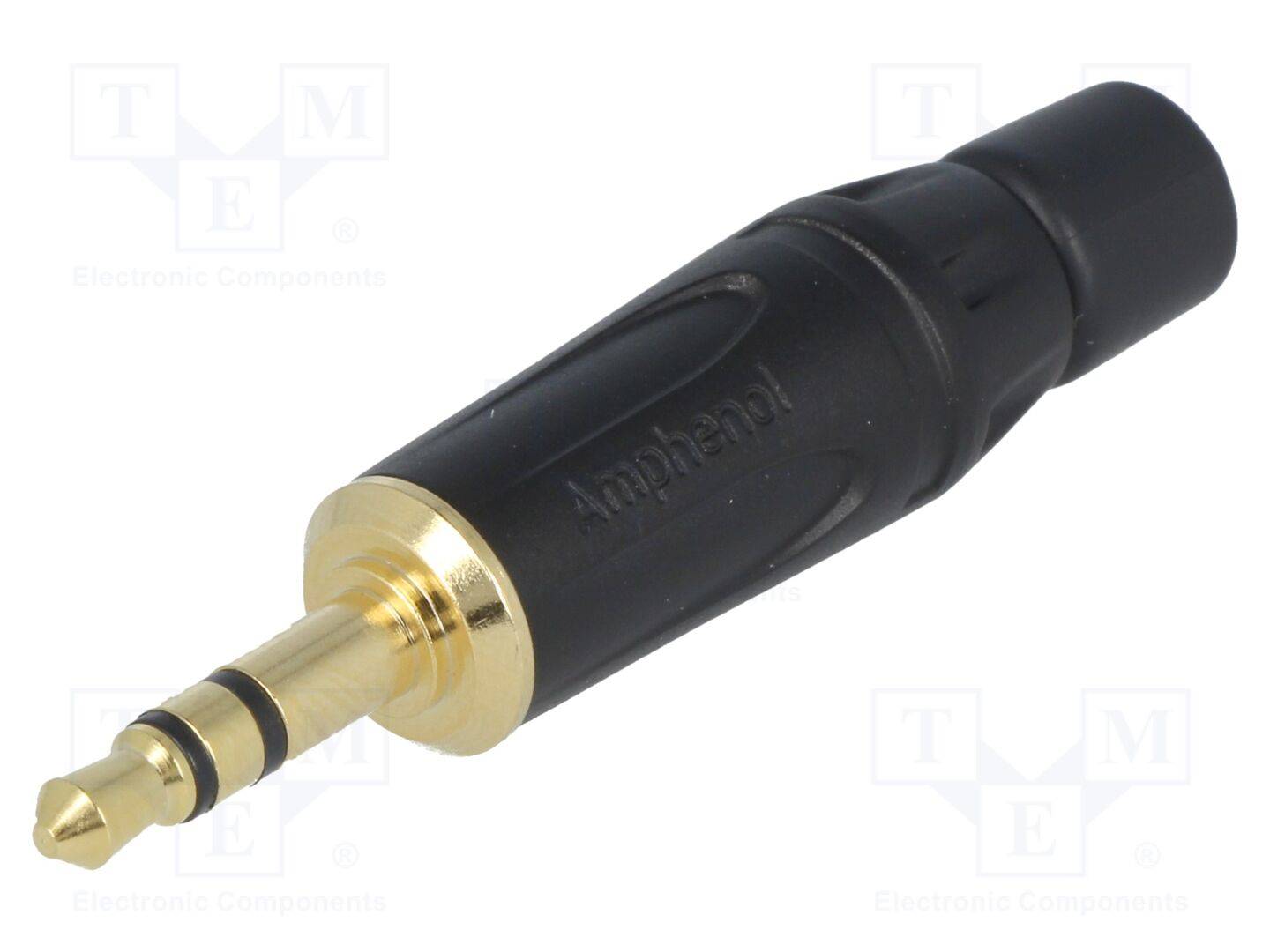AMPHENOL KS3PB-AU Connector: Jack 3,5mm; stekker; mannelijk; stereo; banen: 3; recht - 1 stuk