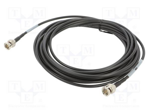3M 1CX12-22-0S-007.0 Kabel; 7m; BNC mannelijk,aan beide zijden; zwart; recht; 75Ω - 1 stuk