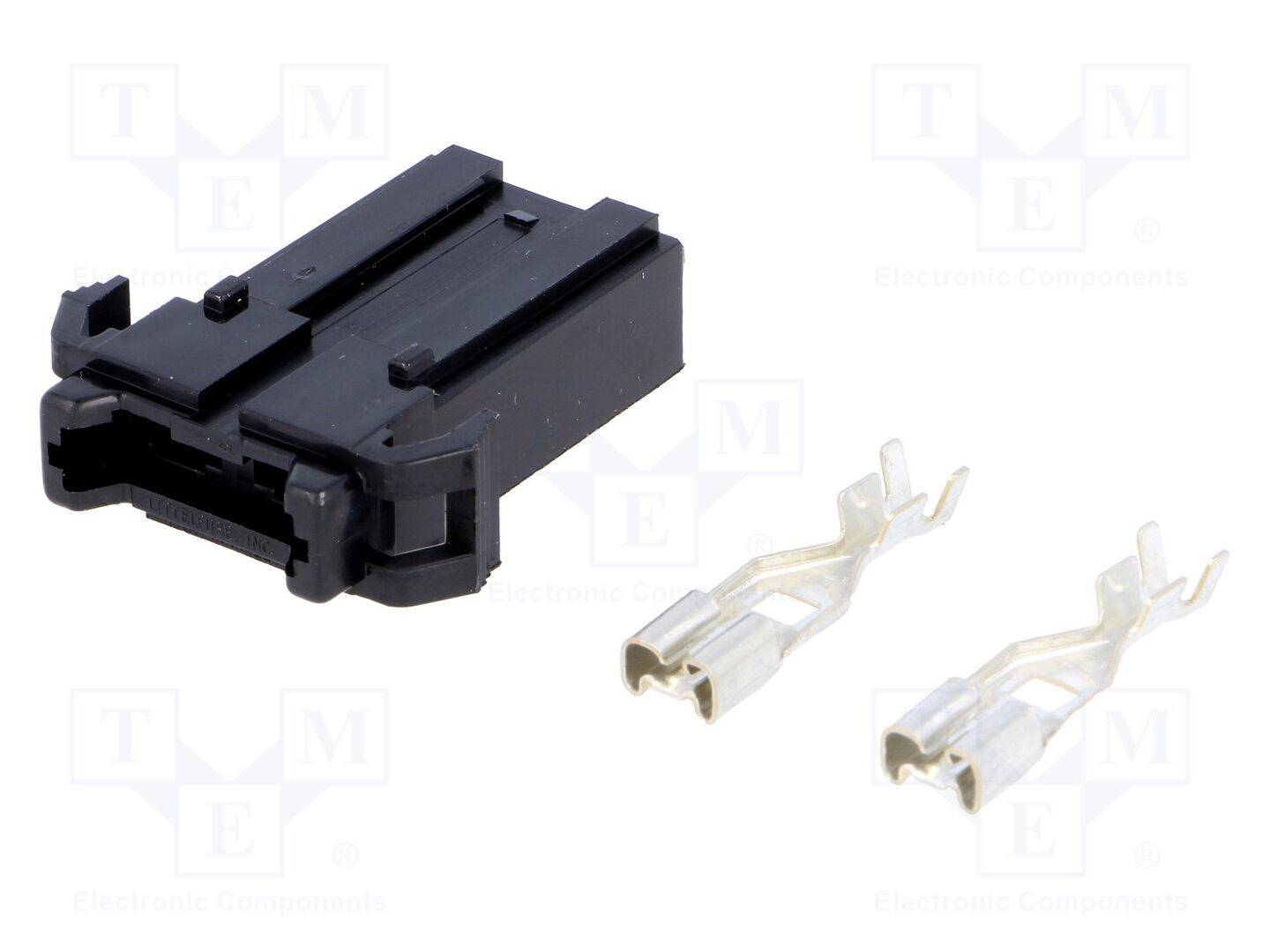 LITTELFUSE 01550320ZXU Houder; 19mm; 20A; op paneel; Uitg: connectoren; 32V; -40÷85°C - 1 stuk-0