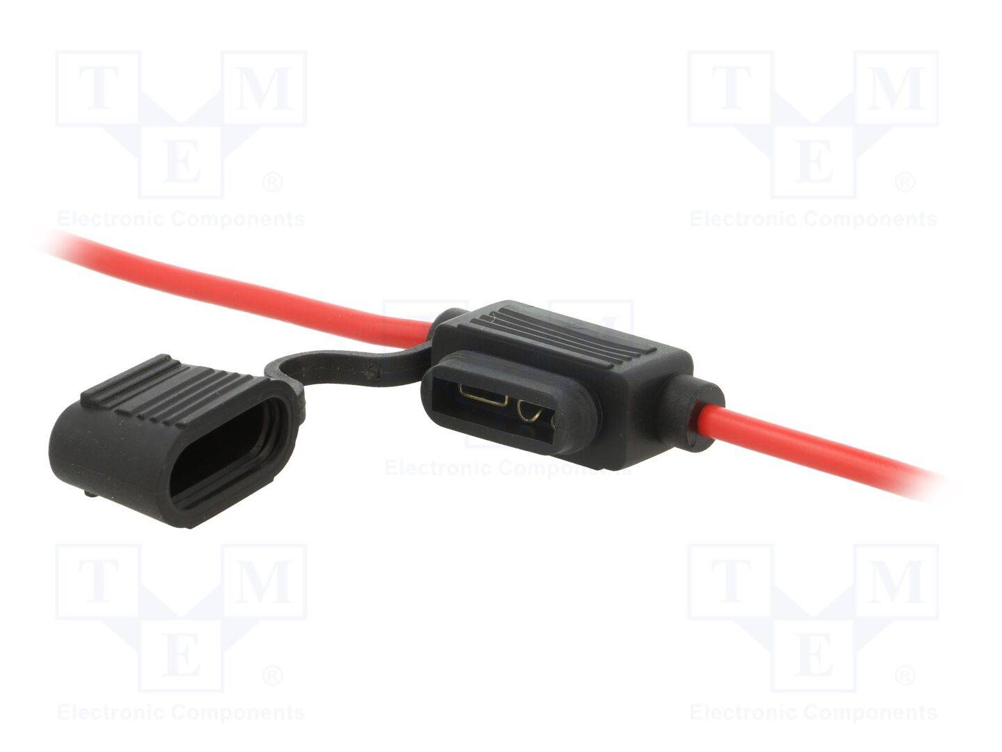 MTA MTA-UNI-HOLDER Houder; 19mm; 30A; op de kabel; Uitg: draden x2; banen: 1; UL94V-2 - 1 stuk-0