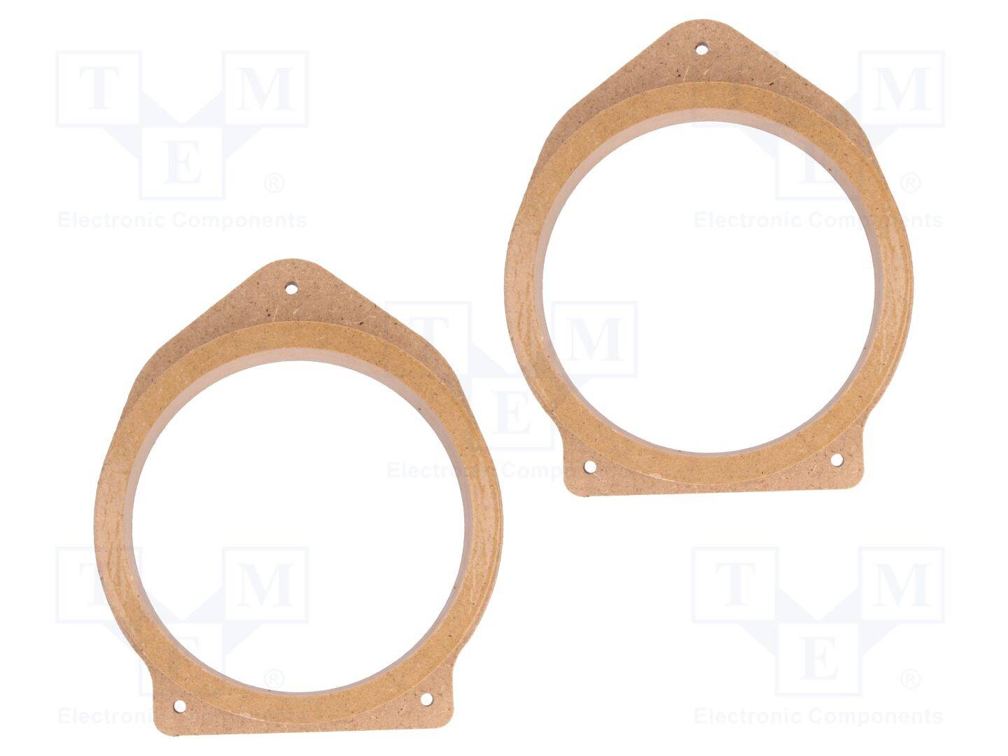 4CARMEDIA MDF-D.49 Afstand; MDF; 165mm; Opel; geïmpregneerd,gelakt; 2st. - 1 set-0