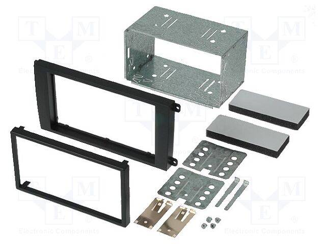 ACV RAM-40.233.1 Radiomontageframe; Porsche; 2 DIN; zwart - 1 stuk-0