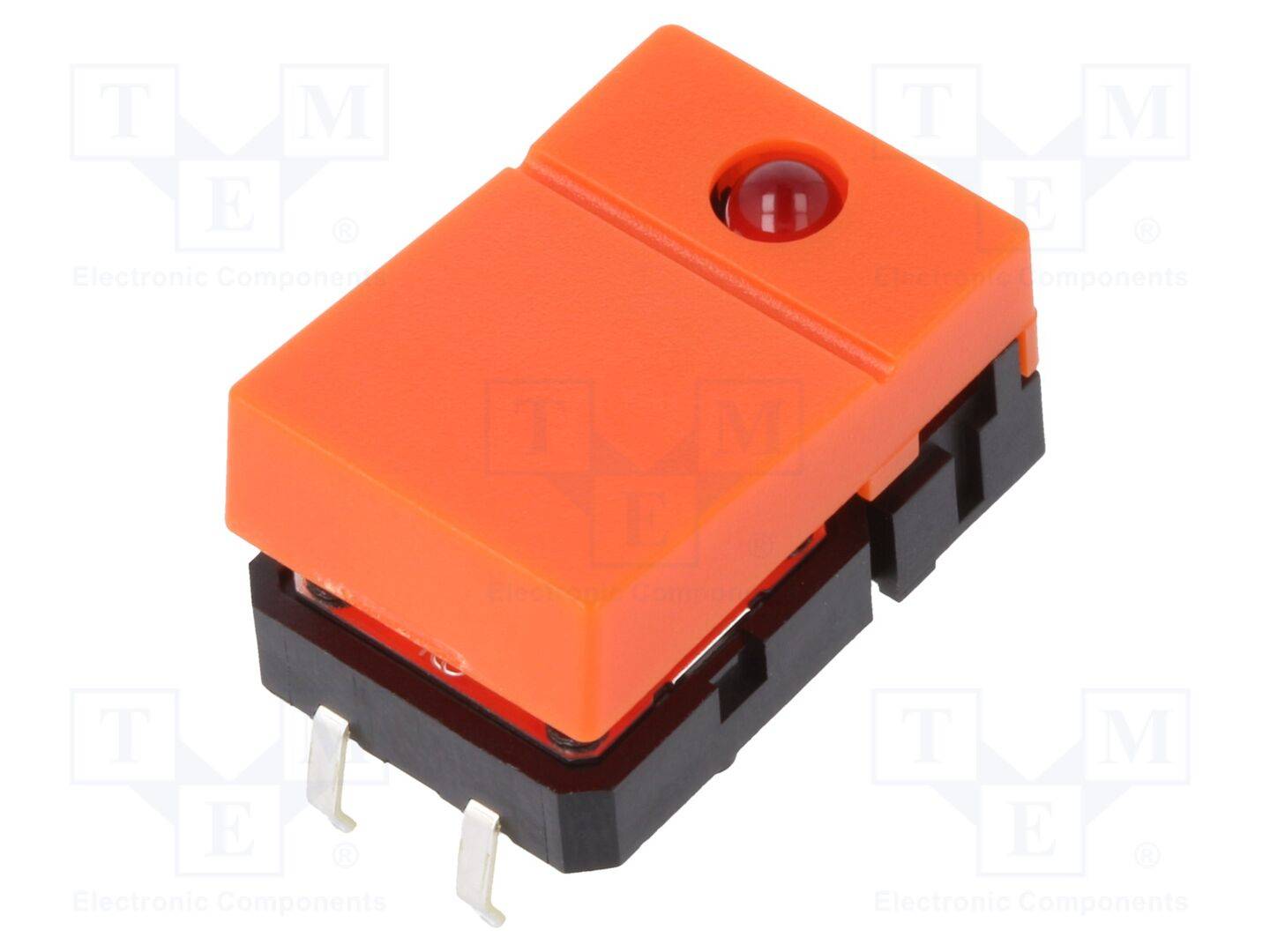 OMRON Electronic Components B3J-2200 Schakelaar: voor toetsenbord; pos: 2; SPST-NO; 0,05A/24VDC; oranje - 1 stuk-0