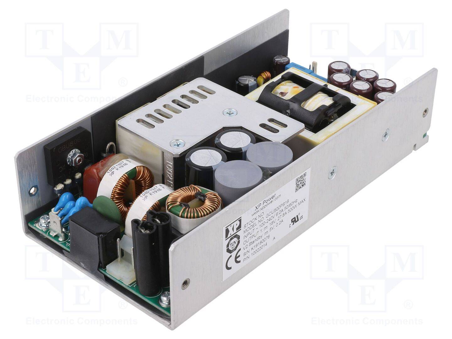 XP POWER GCU500PS18 Voedingseenheid: schakelende; voor inbouw; 500W; 18VDC; 12,5A - 1 stuk-0