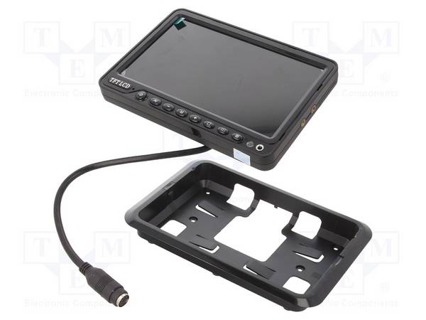 ACV 771000-6202 TFT-scherm; 800x480; zwart; 12VDC,24VDC; 7"; 176x123x27mm - 1 stuk