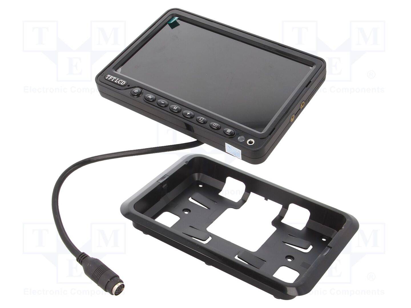 ACV 771000-6202 TFT-scherm; 800x480; zwart; 12VDC,24VDC; 7"; 176x123x27mm - 1 stuk-0