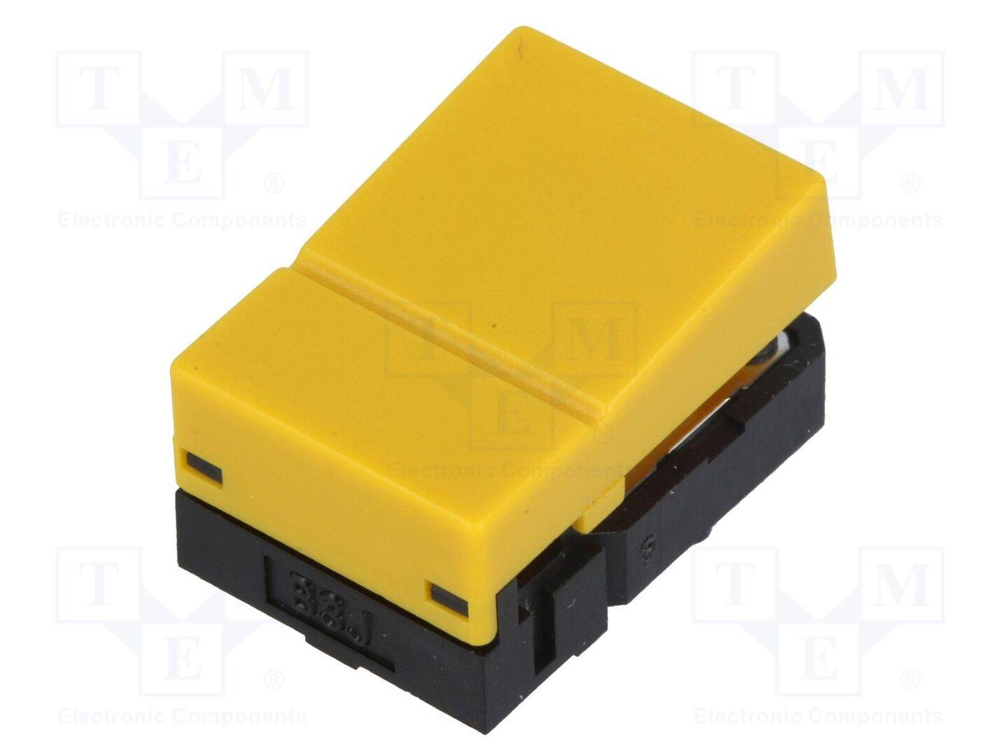 OMRON Electronic Components B3J-1300 Schakelaar: voor toetsenbord; pos: 2; SPST-NO; 0,05A/24VDC; geel - 1 stuk-0