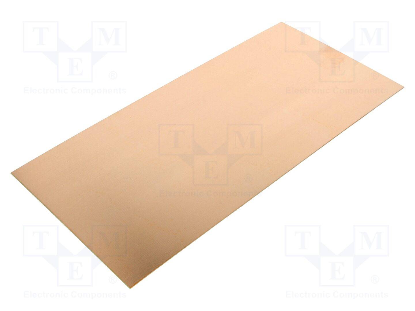 SOLDER PEAK LAM100X210E0.6 Laminaat; FR4,glasvezel,epoxyhars; 0,6mm; L: 210mm; W: 100mm - 1 stuk-0