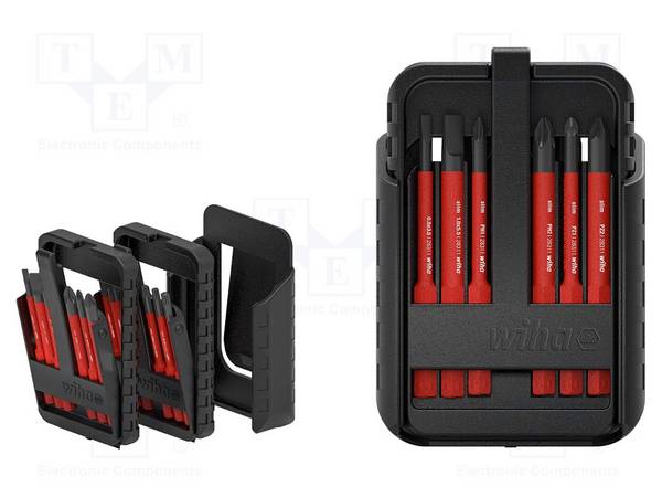 WIHA WIHA.43162 Gereedschapset: schroevendraaierbits; geïsoleerd; 1kVAC; 6mm - 1 set