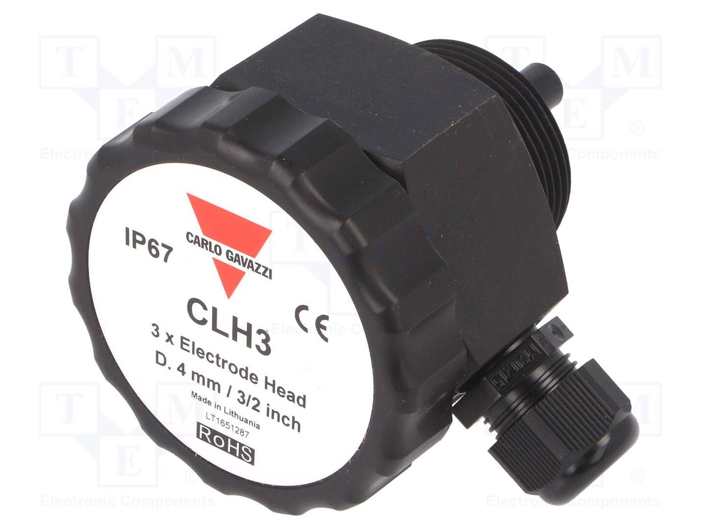 CARLO GAVAZZI CLH3 Elektroden bevestigen; polypropyleen - 1 stuk-0