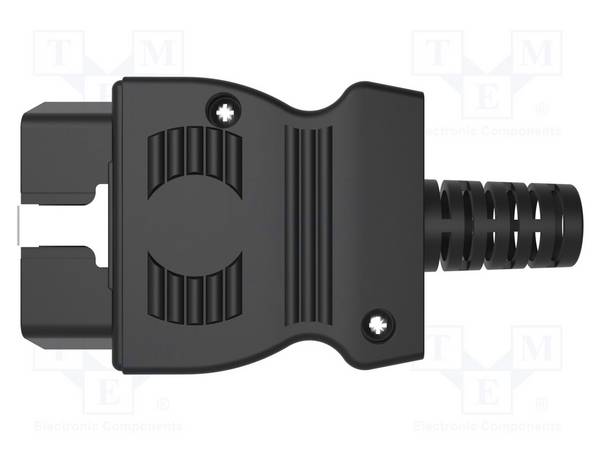 SCHÜTZINGER SET915424V-SW Labconnector: diagnostische OBD II; zwart; 10A; mannelijk; 24V - 1 stuk