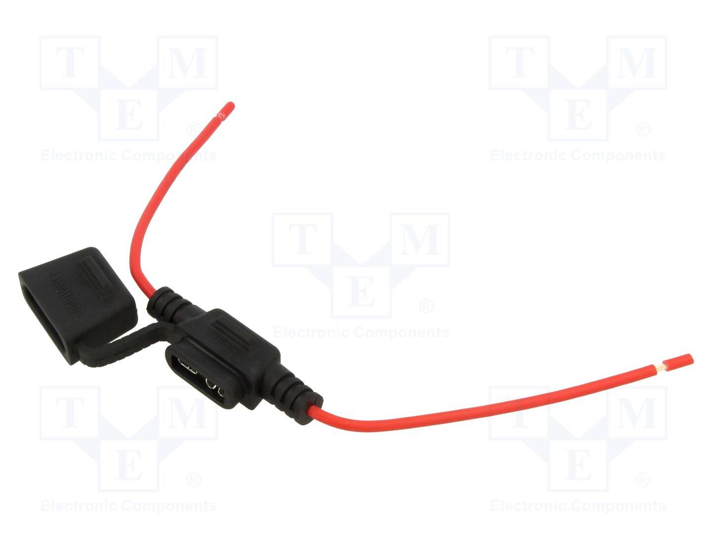 LITTELFUSE FHAC0001ZXJA Houder; 19mm; 20A; op de kabel; Uitg: draden x2; UL94V-0; 32V; IP67 - 1 stuk-0