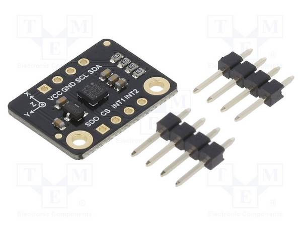 DFROBOT DF-SEN0408 Sensor: Versnellingsmeter; 3,3VDC; I2C,SPI; H3LIS200DL; Inom: 10uA - 1 stuk