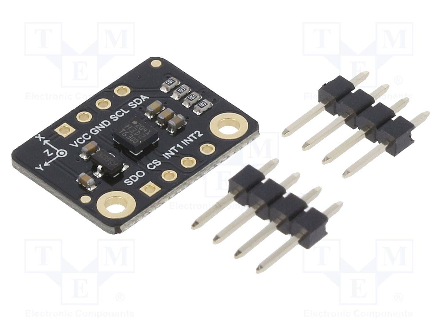 DFROBOT DF-SEN0408 Sensor: Versnellingsmeter; 3,3VDC; I2C,SPI; H3LIS200DL; Inom: 10uA - 1 stuk-0