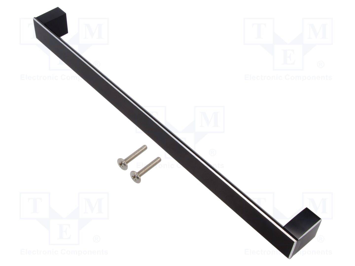 GTV Poland GTV-UA-ARS320-20 Houder; aluminium; zwart; H: 30mm; L: 335mm; W: 25mm; handgreep - 1 stuk-0