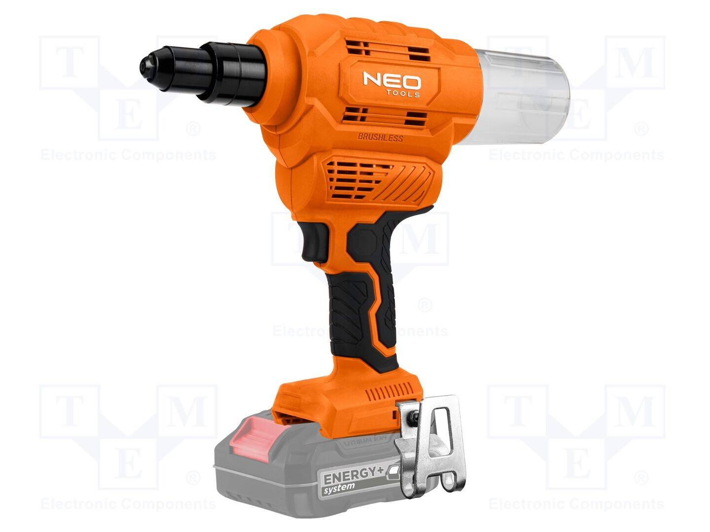 NEO TOOLS NEO-04-617 Battery riveter; battery; 2.4x6.4mm; 18VDC; Kind: brushless; 12kN - 1 stuk-0