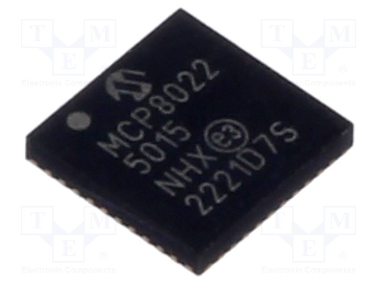 MICROCHIP TECHNOLOGY MCP80225015HNHXVAO IC: driver; 3-fase motor controller,LDO; UART; VQFN40; 0,5A; Ch: 3 - 1 stuk-0