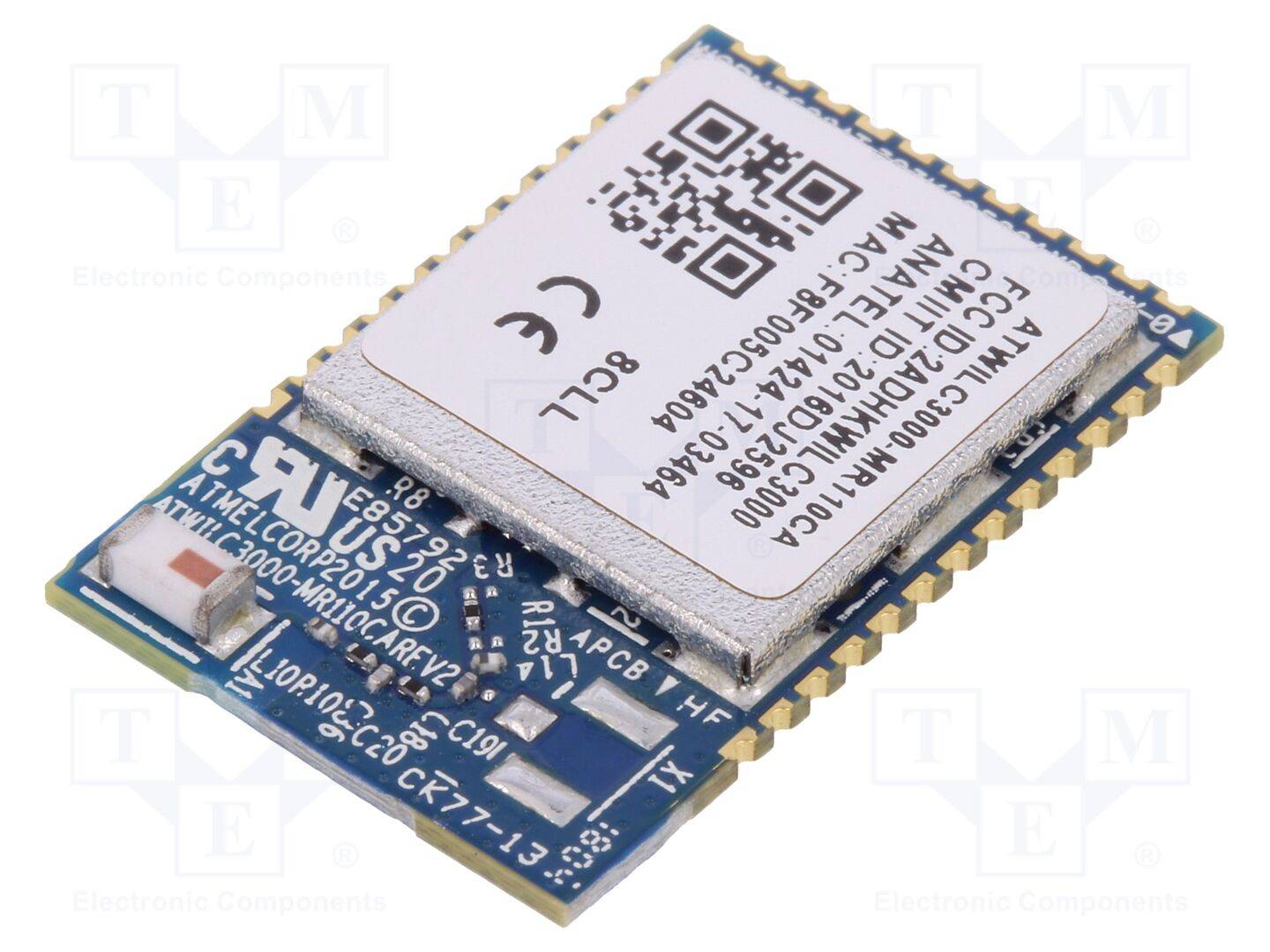 MICROCHIP TECHNOLOGY WILC3000-MR110CA Module: IoT; 18,5dBm; IEEE 802.11b/g/n; SDIO,SPI; SMD; 72Mbps; tray - 1 stuk-0