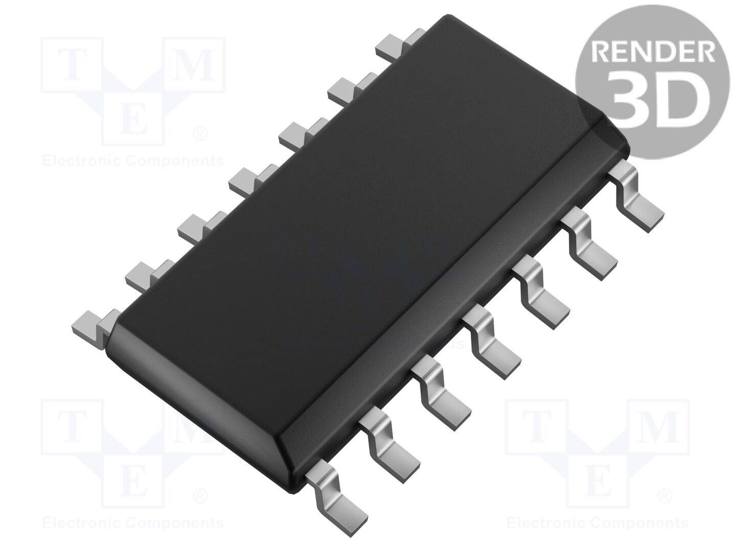 STMicroelectronics L6491D IC: driver; H brug; high-/low-side,poortcontroller; SO14; 580V - 1 stuk-0