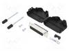 Amphenol L17DPPK25-BK+L77DB25SST D-sub female connectorset 180 ° Aantal polen: 25 Schroeven 1 stuk(s)