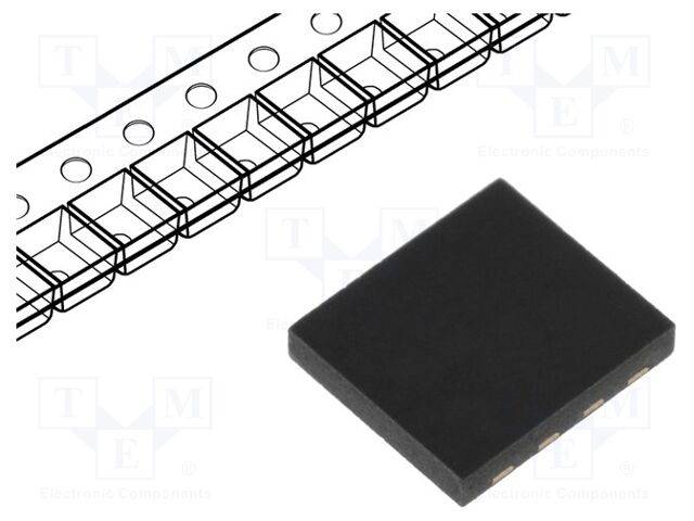 MICROCHIP TECHNOLOGY MCP8063-E/MD IC: driver; 3-fase motor controller; PSM,PWM; DFN8; 1,5A; 2÷14VDC - 1 stuk-0