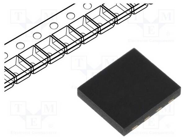 MICROCHIP TECHNOLOGY MCP8063-E/MD IC: driver; 3-fase motor controller; PSM,PWM; DFN8; 1,5A; 2÷14VDC - 1 stuk