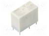 OMRON Electronic Components G5Q14EUHADC12SP Relais: elektromagnetische; Uspoel: 12VDC; SPDT; 10A/250VAC; PCB - 1 stuk