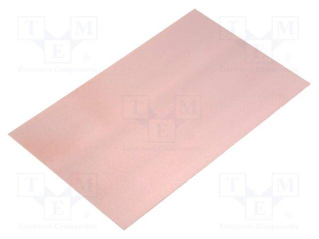 SOLDER PEAK LAM100X160ED1 Laminaat; FR4,glasvezel,epoxyhars; 1mm; L: 160mm; W: 100mm - 5 stuks-0