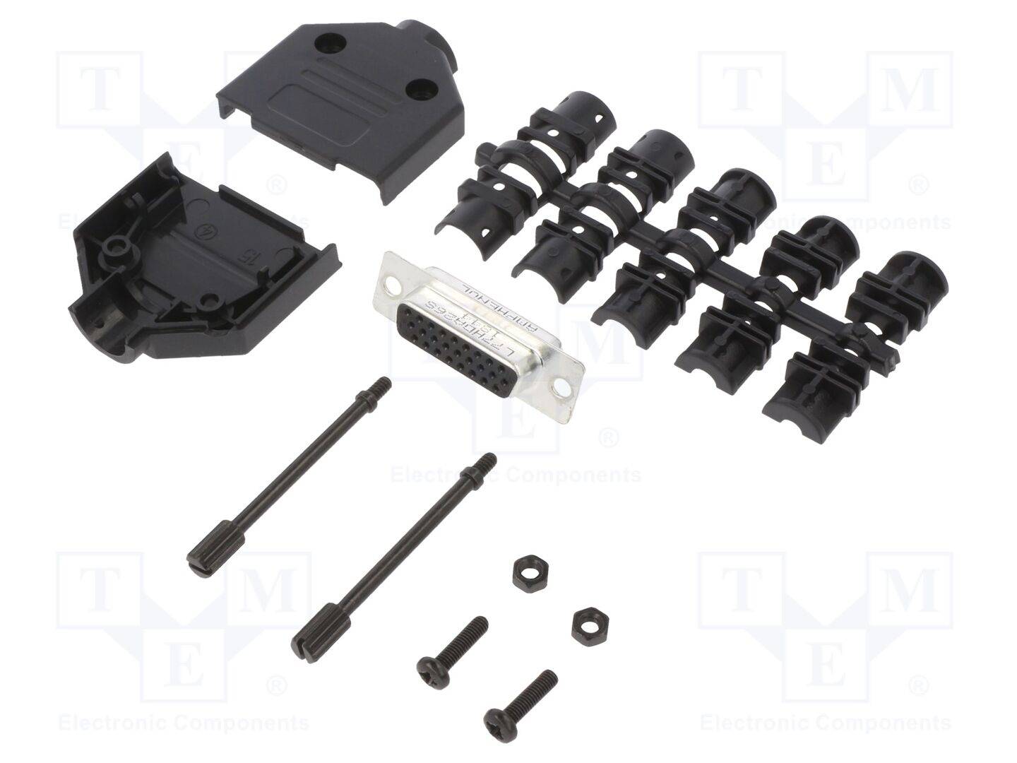AMPHENOL COMMUNICATIONS SOLUTIONS DTPKP-26FHSL Connector: D-Sub HD; PIN: 26; vrouwelijk; recht; solderen; UNC 4-40 - 1 s