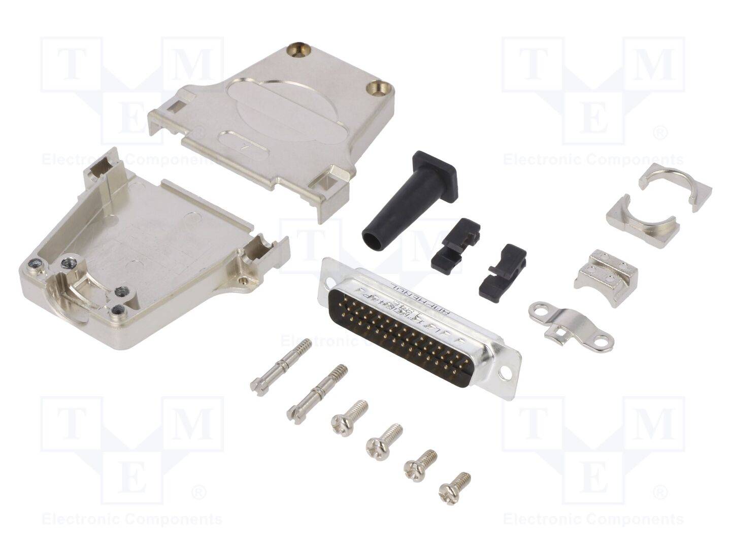 AMPHENOL COMMUNICATIONS SOLUTIONS DTZFRG-44MHSL Connector: D-Sub HD; PIN: 44; mannelijk; recht; solderen; UNC 4-40 - 1 s