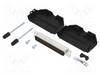 AMPHENOL COMMUNICATIONS SOLUTIONS DPPKBK-37MSSL Connector: D-Sub; PIN: 37; mannelijk; recht; solderen; voor draad - 1 st
