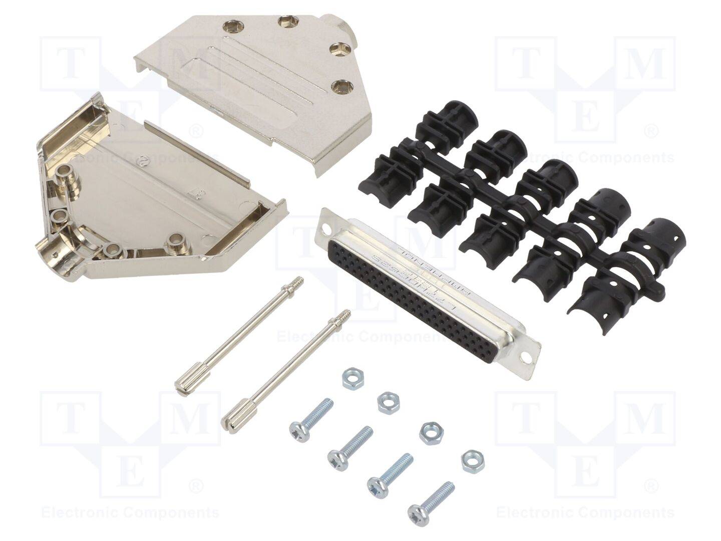 AMPHENOL COMMUNICATIONS SOLUTIONS DTPKM-62FHSL Connector: D-Sub HD; PIN: 62; vrouwelijk; recht; solderen; UNC 4-40 - 1 s