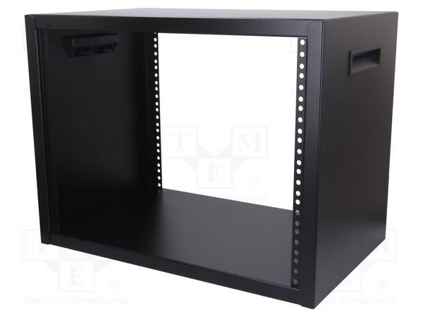HAMMOND HM-RCBS1901413BK1 Behuizing: kast rack; Standaard: 19"; 8U; W: 533mm; H: 406mm; D: 330mm - 1 stuk
