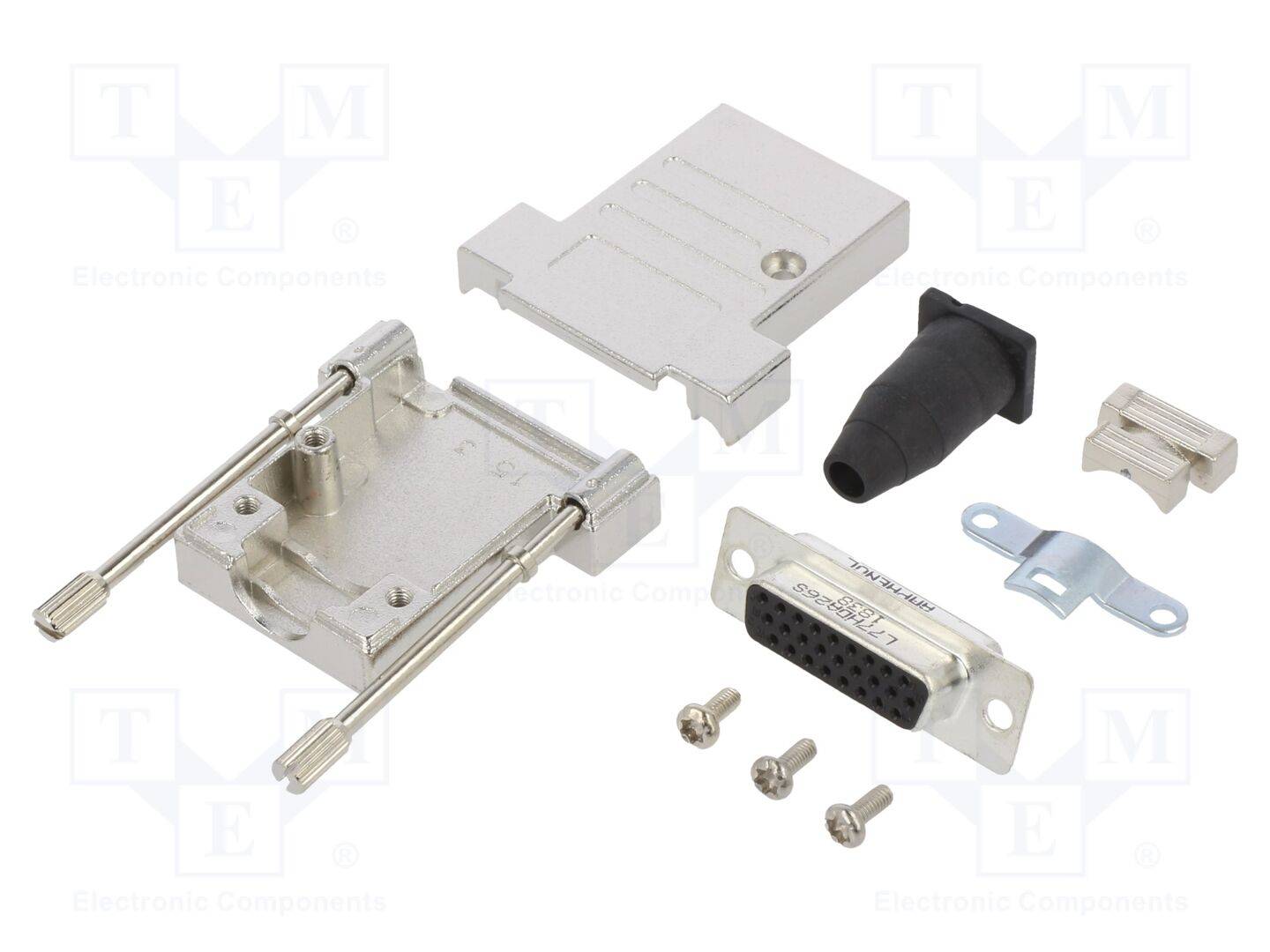 AMPHENOL COMMUNICATIONS SOLUTIONS DTSL-RGLJST-26FHSL Connector: D-Sub HD; PIN: 26; vrouwelijk; recht; solderen; UNC 4-40