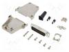 AMPHENOL COMMUNICATIONS SOLUTIONS DTZFRG-25MSSL Connector: D-Sub; PIN: 25; mannelijk; recht; solderen; voor draad - 1 st
