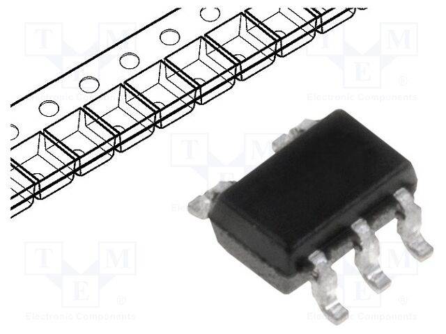 MICROCHIP TECHNOLOGY MCP9700AT-E/LT IC: temperatuursensor; LAT; -40÷125°C; SC70-5; SMD; 2,3÷5,5V; ±1°C - 1 stuk-0