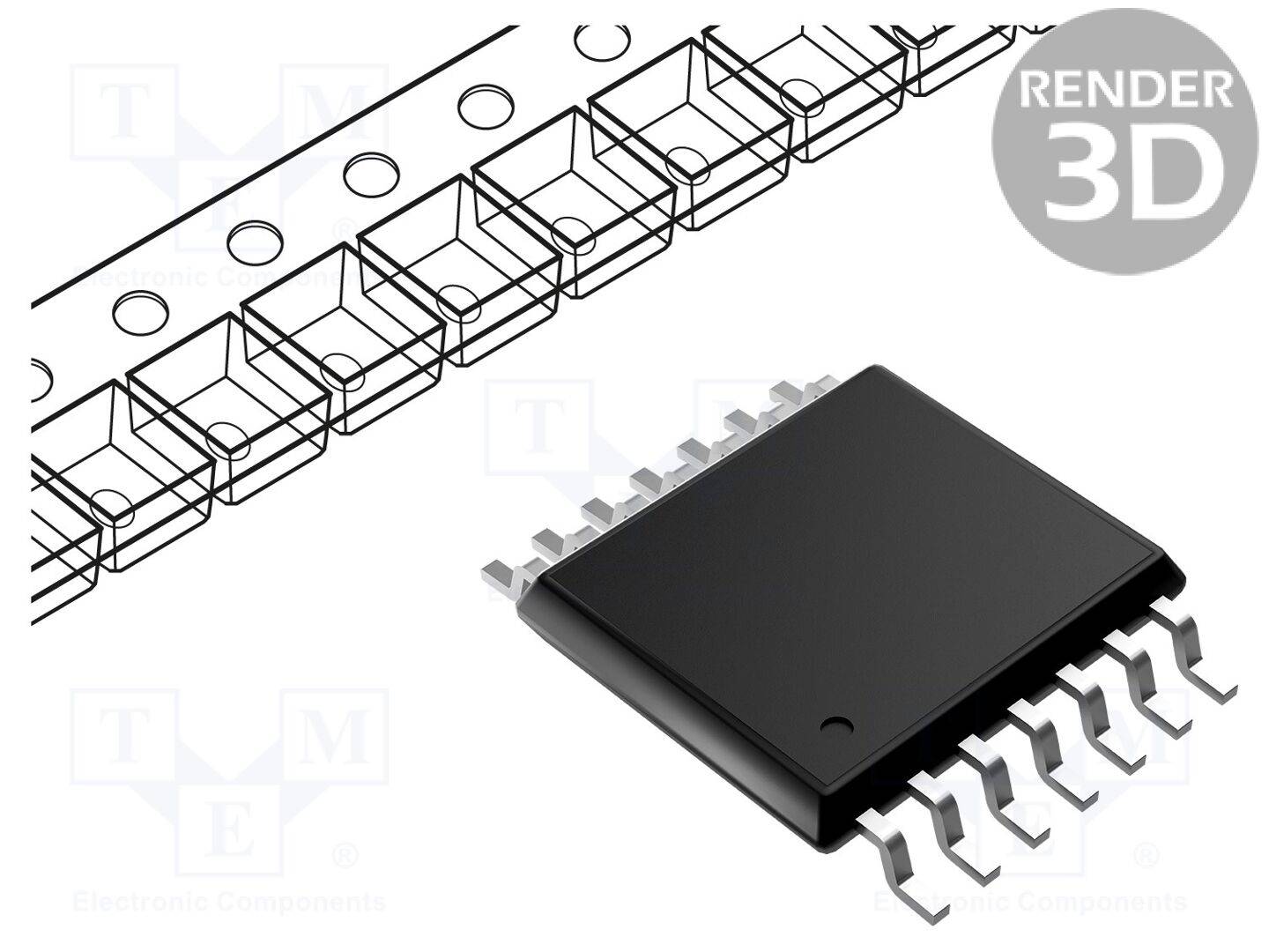 MICROCHIP TECHNOLOGY PIC16F17126-I/ST IC: microcontroller PIC; 28kB; ADC,DAC,EUSART,I2C / SPI; SMD - 1 stuk-0