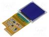 DISPLAY ELEKTRONIK DEP128128C3-RGB Display: OLED; grafisch; 1,5"; 128x128; Afm: 33,5x71,5x1,6mm; RGB - 1 stuk