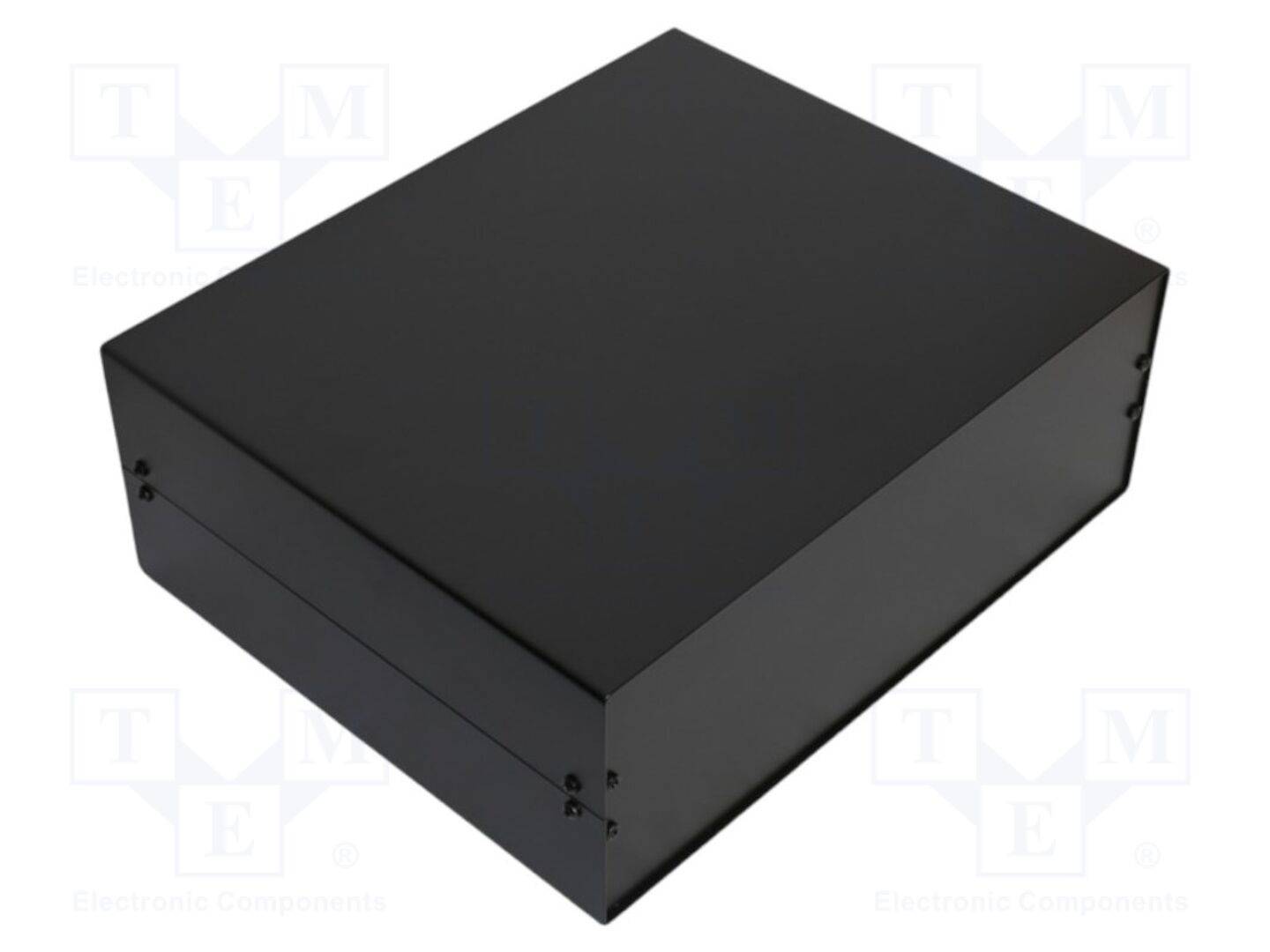 KRADEX ZR261.300.134 Behuizing: met paneel; X: 300mm; Y: 261mm; Z: 134mm; aluminium; zwart - 1 stuk-0