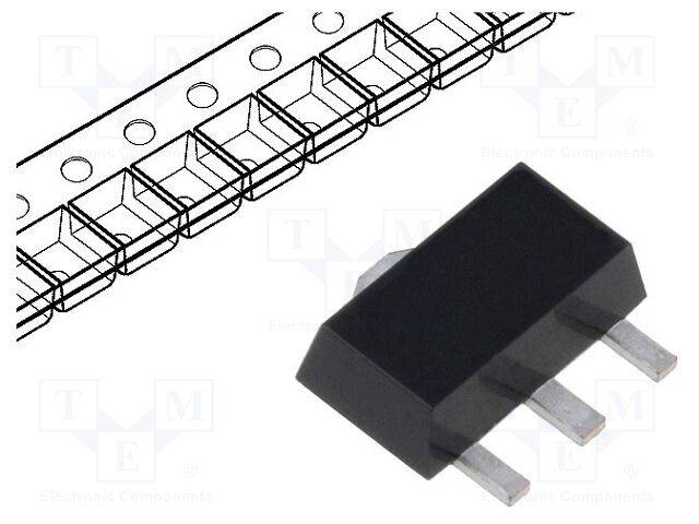 STMicroelectronics L79L05ABU IC: spanningsstabilisator; lineair,niet regelbaar; -5V; 0,1A - 1 stuk-0