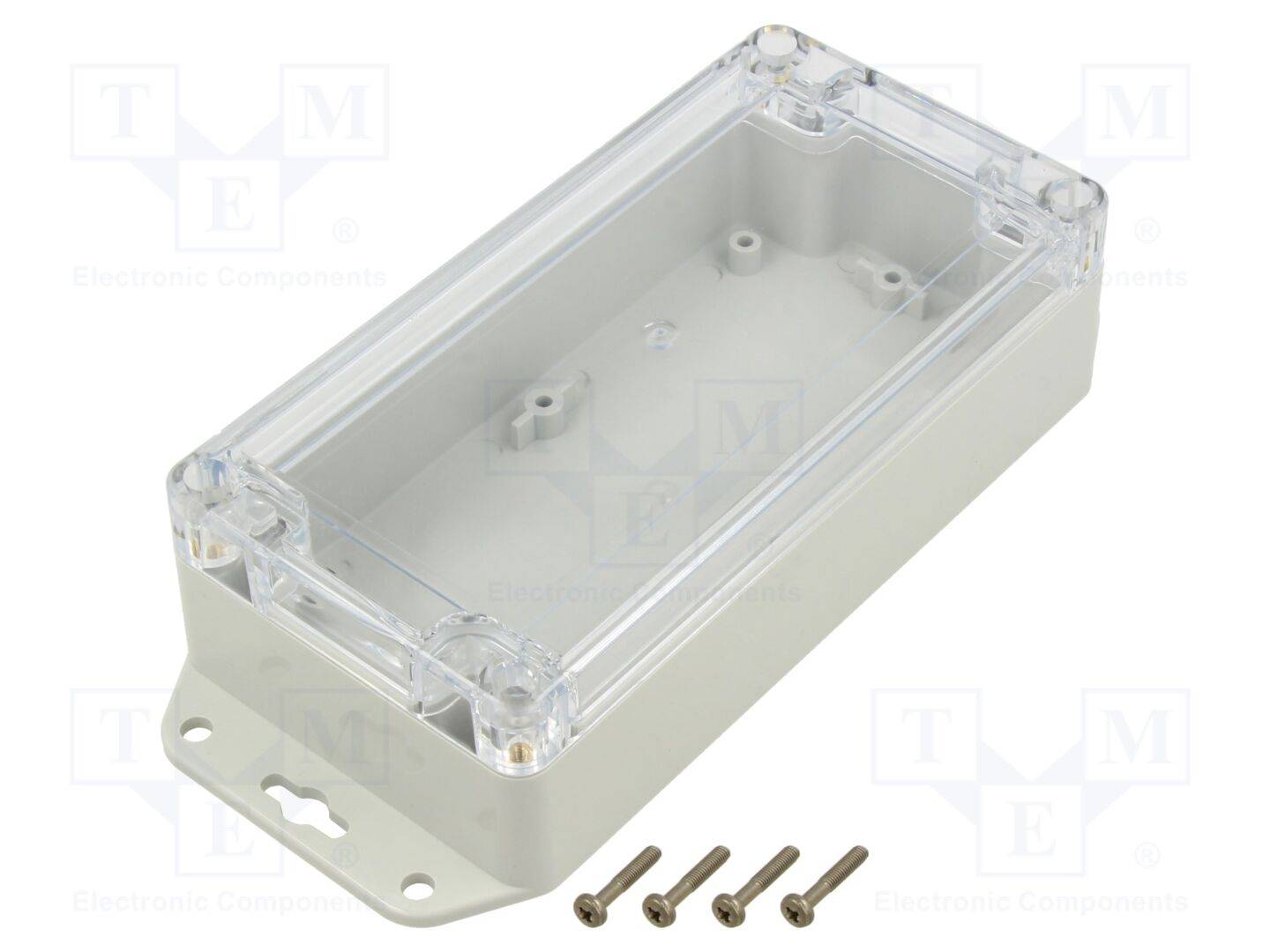 KRADEX ZP1608045UJPHABSPC Behuizing: universeel; X: 80mm; Y: 160mm; Z: 45mm; ZP; ABS; lichtgrijs - 1 stuk-0