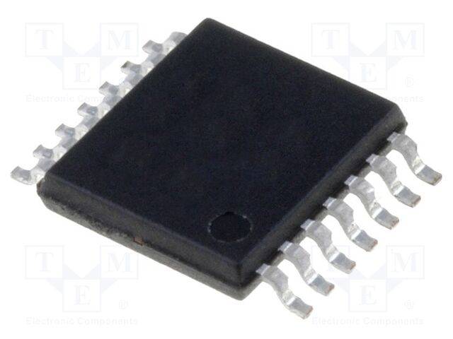 MICROCHIP TECHNOLOGY MCP604-I/ST IC: operationele versterker; 2,8MHz; Ch: 4; 2,7÷6VDC; TSSOP14; buis - 1 stuk-0