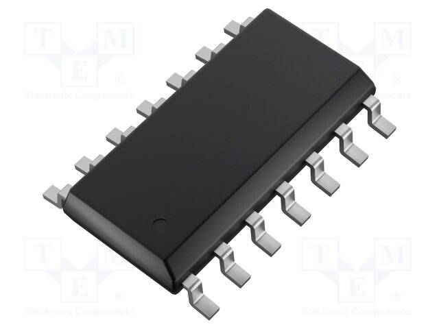 MICROCHIP TECHNOLOGY MCP14LH21904T-E/SL IC: driver; MOSFET-poortcontroller; SOIC14; -4,5÷4,5A; Ch: 2 - 1 stuk-0
