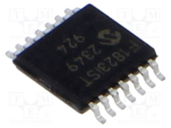 MICROCHIP TECHNOLOGY PIC16F1823-I/ST IC: microcontroller PIC; 32MHz; 1,8÷5,5VDC; SMD; TSSOP14; PIC16 - 1 stuk