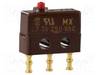 HONEYWELL 21SX39-T Microschakelaar SNAP ACTION; 7A/250VAC; zonder hefboom; SPDT - 1 stuk