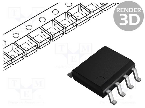 TEXAS INSTRUMENTS LM25101AMX/NOPB IC: driver; halfbrug MOSFET; SO8; -3÷3A; 120÷450mV; Ch: 2; 9÷14VDC - 1 stuk