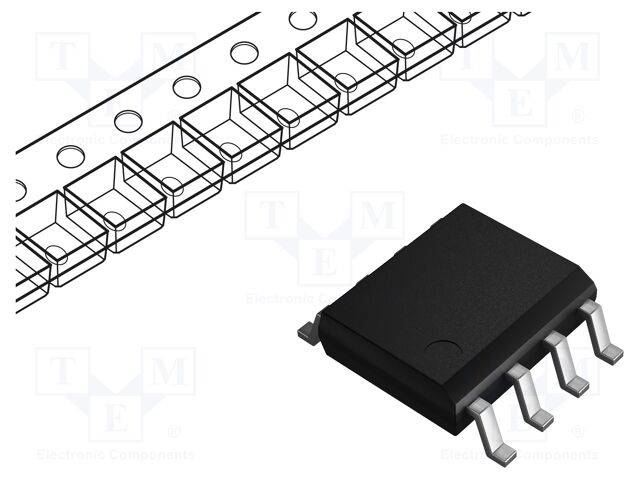 TEXAS INSTRUMENTS UCC27524DR IC: driver; low-side,poortcontroller; SO8; -5÷5A; Ch: 2; 4,5÷18VDC - 1 stuk-0