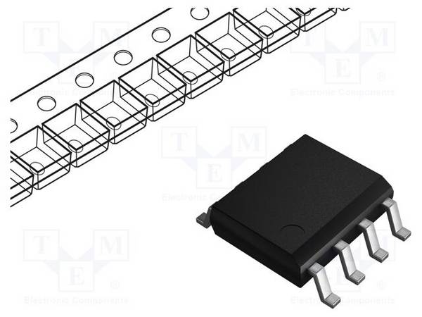 TEXAS INSTRUMENTS UCC27524DR IC: driver; low-side,poortcontroller; SO8; -5÷5A; Ch: 2; 4,5÷18VDC - 1 stuk