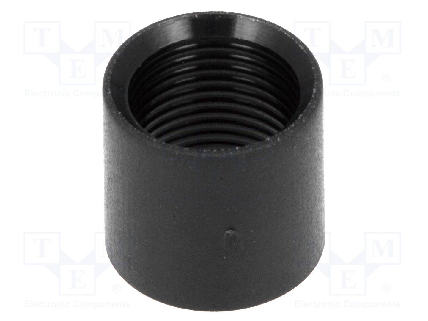 FIX&FASTEN FIX-LED5-8T Moer; 5mm; zwart; UL94V-2; L: 8,5mm; polyamide - 10 stuks-0